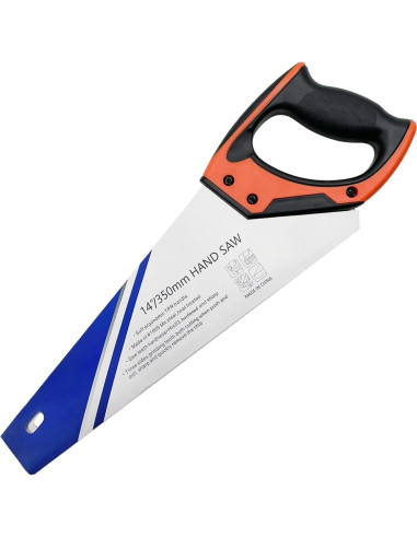 Sierra de Mano WBJKZJD 350mm 11 TPI Mango Ergonómico Antideslizante