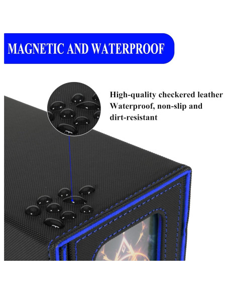 Caja de Deck Commander EDH DoawBang para 240 Cartas Doble Manga