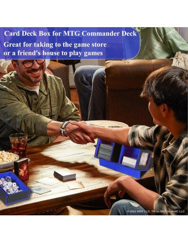 Caja de Deck Commander EDH DoawBang para 240 Cartas Doble Manga