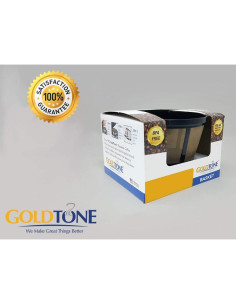 Filtro de Cesta Reutilizable GoldTone para Cafeteras 2 Piezas 2
