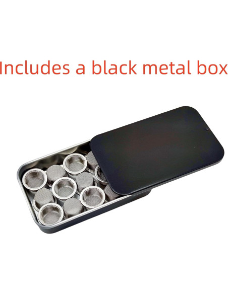 15 Filtros de Pantalla de Tubo Ruilida 1.27 cm Acero Inoxidable