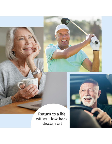 Faja Terapia Luz Roja Inalámbrica PEEWF 30 LEDs Alivio Dolor