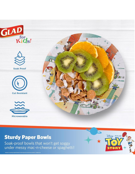 Tazones de Papel Disney Pixar Toy Story 12oz - 40 Unidades