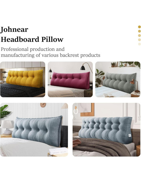 Almohada en Cuña YXCSELL Pequeña Soporte Lumbar Gris