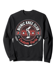 Sudadera Divertida Reemplazo Rodilla Prótese de Recuperación