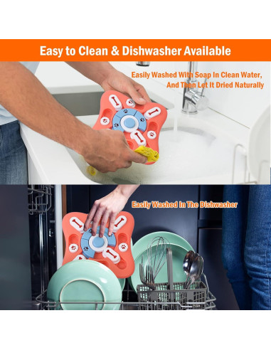 Juguete Rompecabezas Interactivo para Perros Knitly 25,4cm