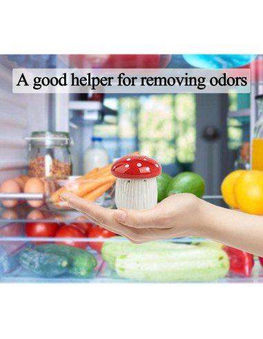 Soporte de Bicarbonato de Sodio Hongo Cerámica Refrigerador