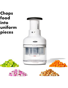 Picador de Verduras OXO Good Grips Manual Blanco 317g 2