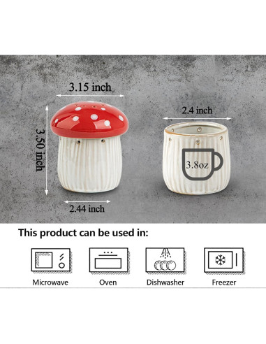 Soporte de Bicarbonato de Sodio Hongo Cerámica Refrigerador