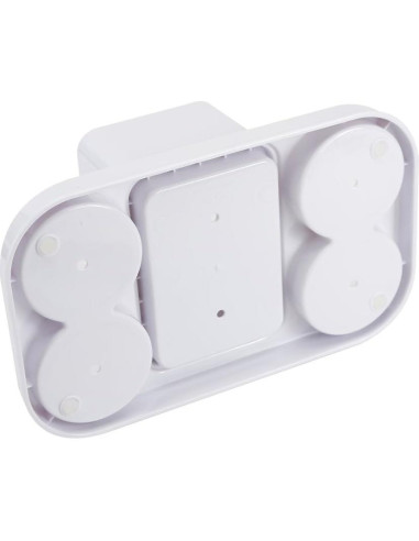 Organizador de Baño Eslite con Soporte para Cepillos 4 Tazas