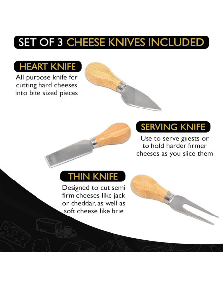 Tablero de Queso Perlli de Bambú 45,72 cm Redondo Plegable