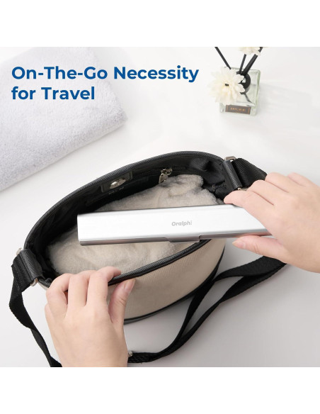 Estuche de Cepillo de Dientes Aluminio Oralphi Plata 1 Paquete