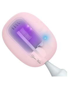 Estuche Desinfectante UVC YourMate Rosa para Cepillos de Dientes