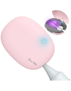 Estuche Desinfectante UVC YourMate Rosa para Cepillos de Dientes 2