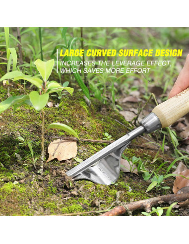 Juego de Herramientas de Jardinería WORKPRO 8 Piezas Acero Inoxidable