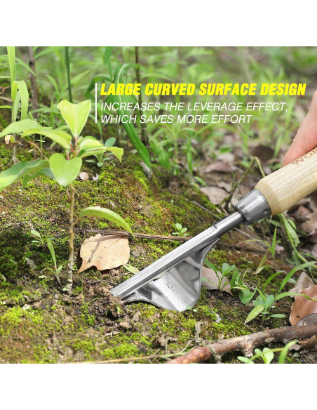 Juego de Herramientas de Jardinería WORKPRO 8 Piezas Acero Inoxidable