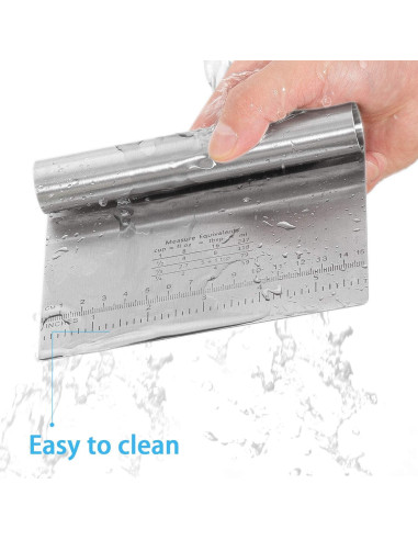 Cortador de Masa y Pizza MS WGO Acero Inoxidable 2PCS