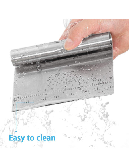 Cortador de Masa y Pizza MS WGO Acero Inoxidable 2PCS