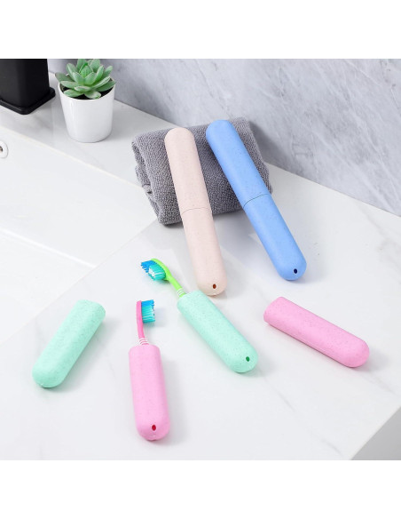 Estuche de Viaje para Cepillos de Dientes Muslih 4 Pack