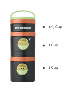 Contenedores Apilables Whiskware Star Wars - 3 Tazas para Niños 2