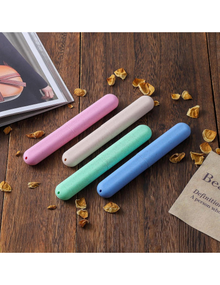 Estuche de Viaje para Cepillos de Dientes Muslih 4 Pack