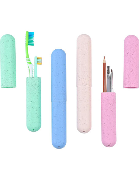 Estuche de Viaje para Cepillos de Dientes Muslih 4 Pack