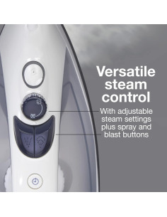 Plancha de Vapor Proctor Silex 1200W con Suela Antiadherente 2