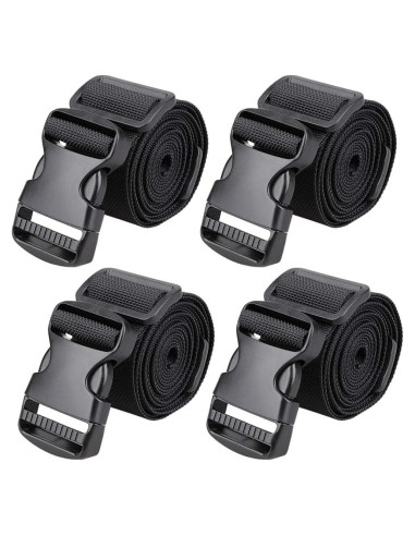 Correas de Equipaje Utilitarias MAGARROW 2" Ajustables 4-Pack
