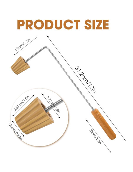 Hacedor de Pie Tee BuleVina Dorado 31.2x6.9cm Cocina