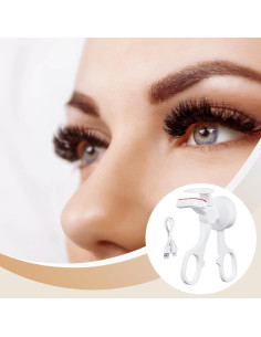 Rizador de Pestañas Eléctrico Homaisson USB 3 Niveles 2