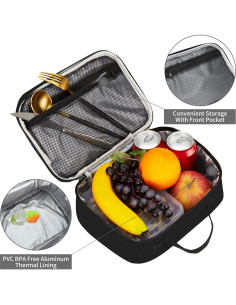 Caja de Almuerzo Aislada Rickyh Estilo LBhei 10L 2