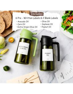 Botella Pulverizadora de Aceite de Oliva TrendPlain 470ml 2