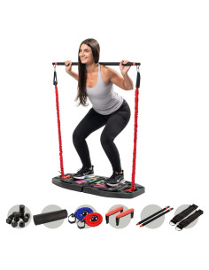 Gimnasio Portátil LifePro LP-INFTBXPL con Bandas de Resistencia