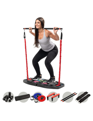 Gimnasio Portátil LifePro LP-INFTBXPL con Bandas de Resistencia