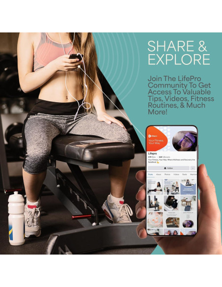 Gimnasio Portátil LifePro LP-INFTBXPL con Bandas de Resistencia