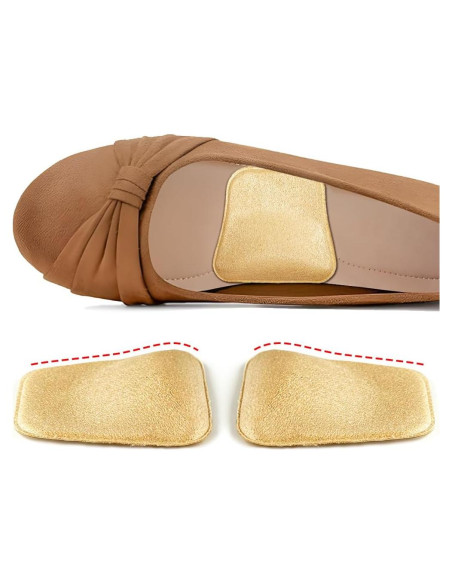 Inserts de Soporte Arqueado Beautulip para Pies Planos - Gel Beige