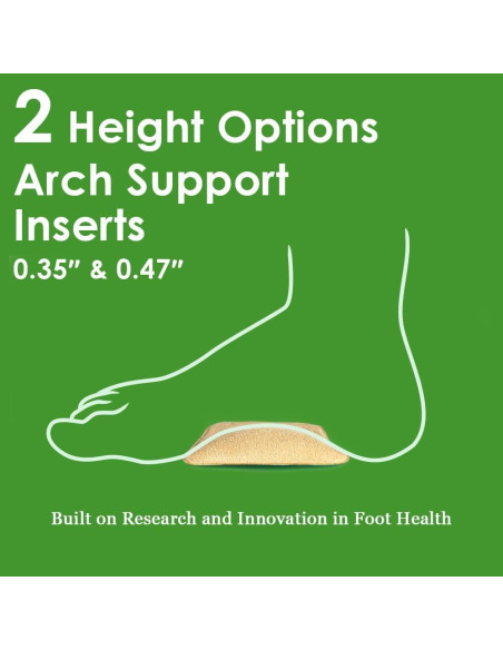 Inserts de Soporte Arqueado Beautulip para Pies Planos - Gel Beige