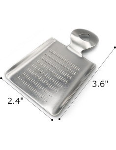 Rallador Mini Acero Inoxidable Genérico 9.14x6.1 cm Hecho en Japón 2