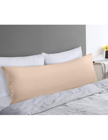Almohada Corporal Utopia Beige 50.8x137.2 cm para Dormir