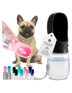 Botella de Agua para Perros MalsiPree 355 ml a Prueba de Fugas