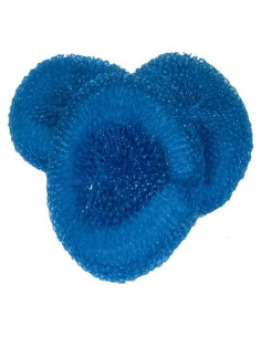 Esponjas de Malla de Poliéster Dawn - Paquete de 3, Azul