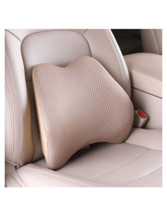 Almohada Lumbar TISHIJIE Espuma Viscoelástica Beige 38x32cm