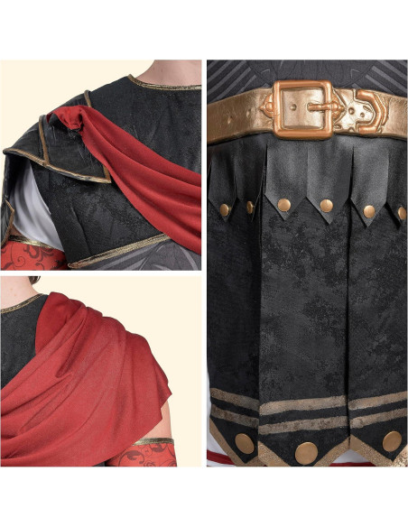 Disfraz Gladiador Romano Spooktacular Creations Mediano