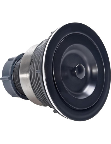 Ensamblaje de Desagüe de Fregadero KONE Acero Inoxidable Negro 11.3x9.8cm