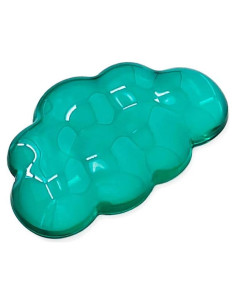 Reposamuñecas de Gel ABRONDA - Ergonómico Verde 42.5x10.8 cm