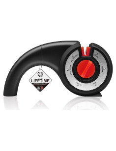 Afilador de cuchillos 6 en 1 YeopAsda - Negro, ergonómico y duradero