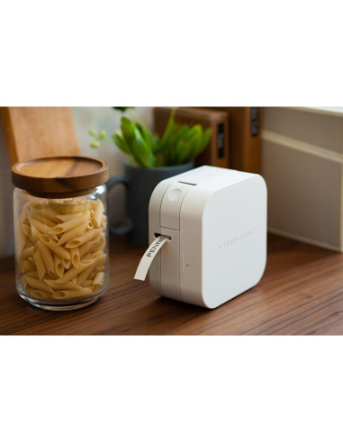 Etiquetadora Inalámbrica Brother P-Touch Cube Blanco 12mm