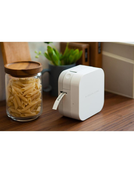 Etiquetadora Inalámbrica Brother P-Touch Cube Blanco 12mm