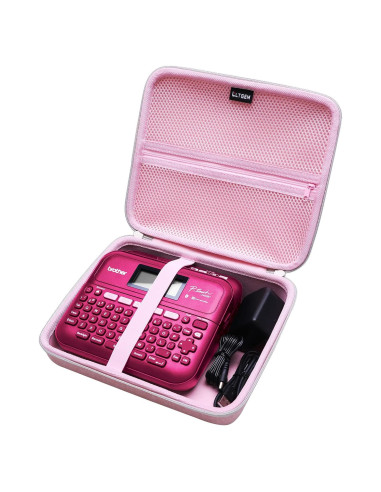 Funda Rosa LTGEM para Etiquetadora Brother P-Touch PT-D610BT