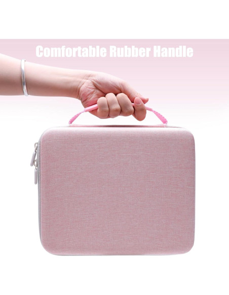 Funda Rosa LTGEM para Etiquetadora Brother P-Touch PT-D610BT